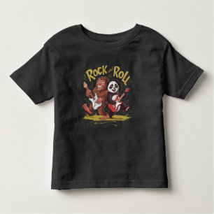 Rock And Roll Musical Pandemonium Toddler T-Shirt