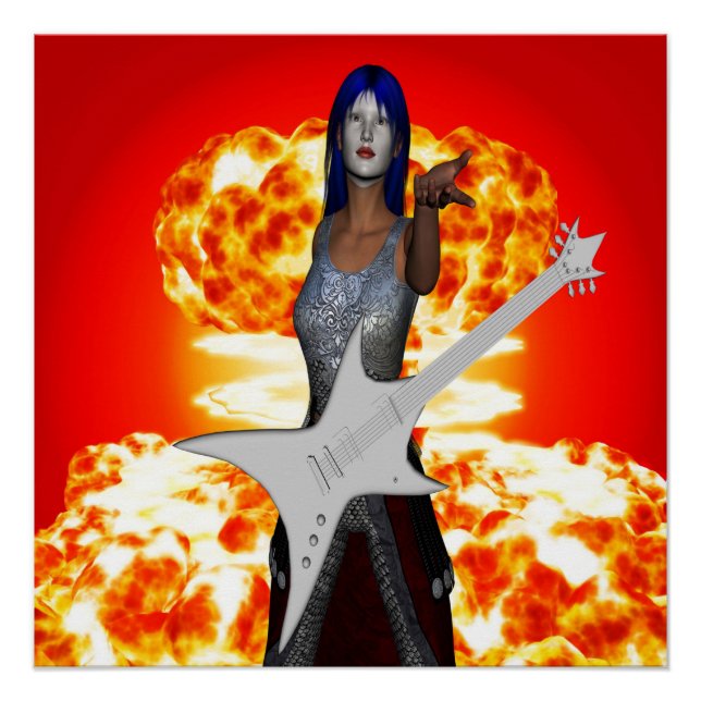 Rock and Roll Poster (Front)