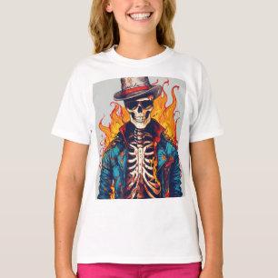 Rock and Roll Rebellion - Skull and Crossbones T-S T-Shirt