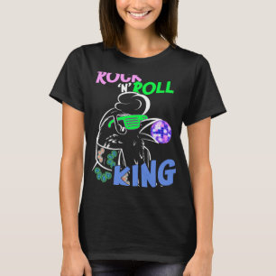 Rock And Roll Retro Raven King 70s 80s Music T-Shirt