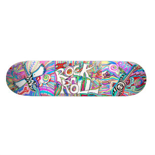 Rock and Roll Skateboard