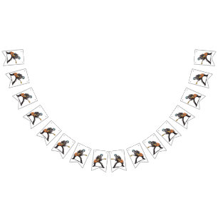 Rock and Roll Skeletons Birthday Party Bunting