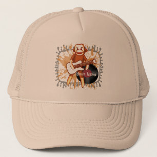 Rock and Roll Sock Monkey  hat