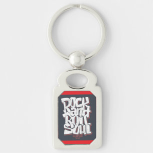 Rock and Roll Soul Keychain