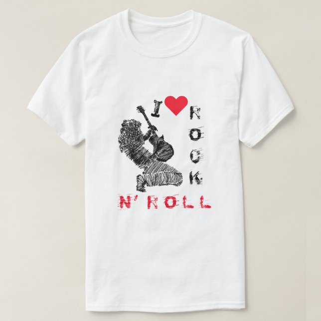 Rock and Roll T-Shirt (Design Front)