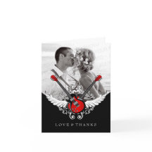 Rock and Roll Wedding Thank You