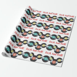 Rock and Roll Wrapping Paper