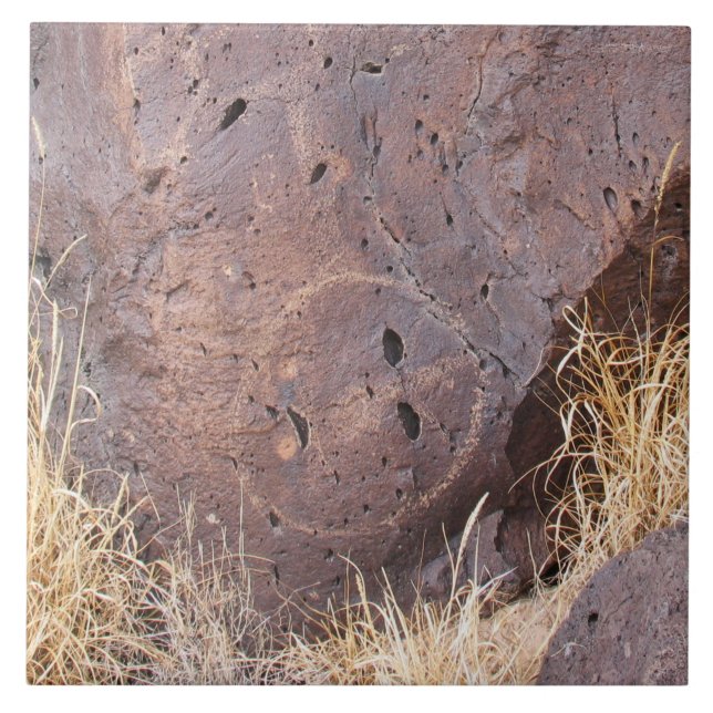 Rock Art - The Art of Nature Ceramic Tile (Front)