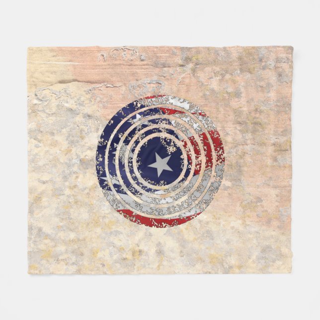 Rock Art USA Fleece Blanket (Front (Horizontal))