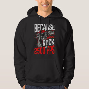Rock At 2500 Fps Riffle & Ammo Hoodie