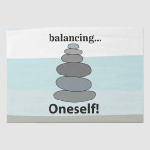 Rock Balancing Stone Balancing Tissue Paper