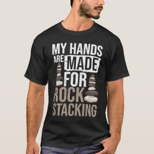 Rock Balancing Stone Stacking Game Balancer 3 T-Shirt