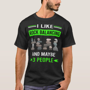 Rock Balancing Stone Stones Rocks Stacking Balance T-Shirt