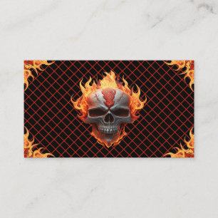Rock Band Heavy Metal Musician Guitarist Music Business Card