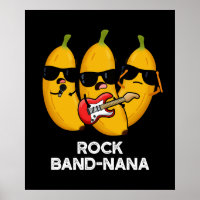 Rock Band-nana Funny Banana Pun 