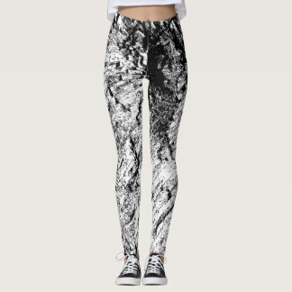 Rock Black and White Leggings