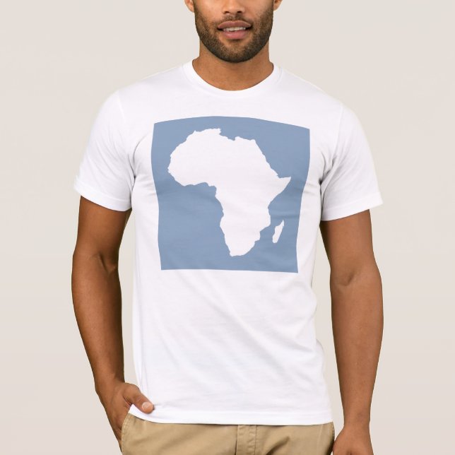 Rock Blue Audacious Africa T-Shirt (Front)
