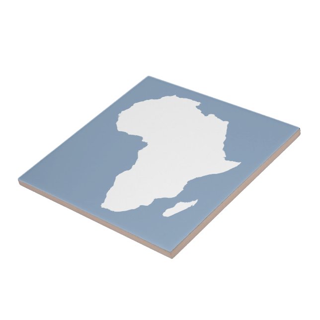 Rock Blue Audacious Africa Tile (Side)