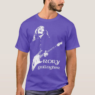 Rock Blues Guitar Player Gallagher Rock Art T-Shirt