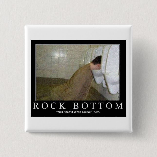 rock bottom Button (Front)