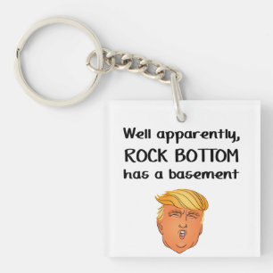 Rock Bottom Key Ring