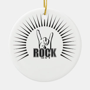 Rock Ceramic Ornament