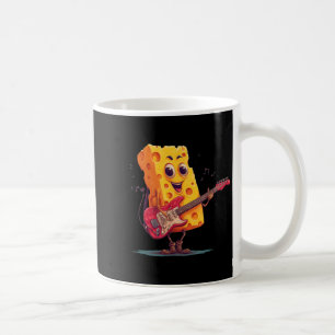 Rock Cheddar Costume for E-Guitar and Cheese Coffee Mug
