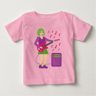 Rock Chick Baby T-Shirt