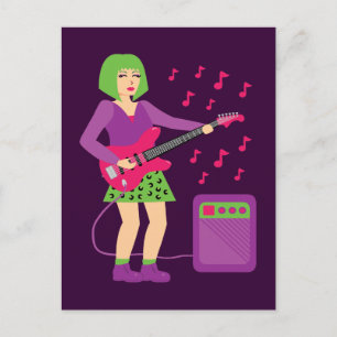 Rock Chick Postcard