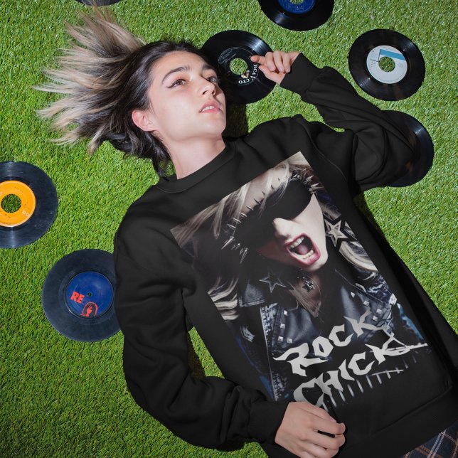 Rock Chick Sweatshirt (Creator Uploaded)