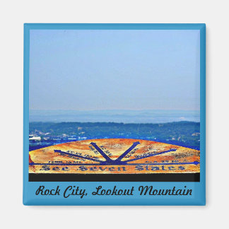 Rock City, Lookout Mountain Magnet