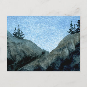 "Rock Cliff #4" Country Roads Postcard