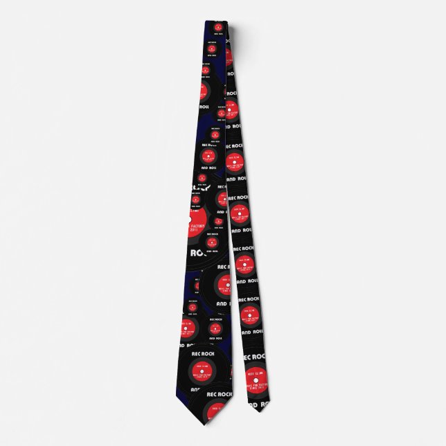 ROCK CLIMB MUSIC FUN FACTORY ネクタイ TIE (Front)