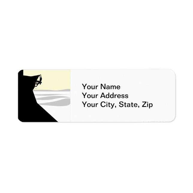 Rock Climber 1 Return Address Label (Front)