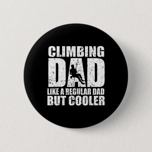 Rock Climber Bouldering Vintage Retro Rock Climbin 6 Cm Round Badge