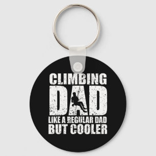Rock Climber Bouldering Vintage Retro Rock Climbin Key Ring