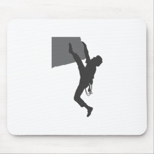 Rock Climber Mousepad