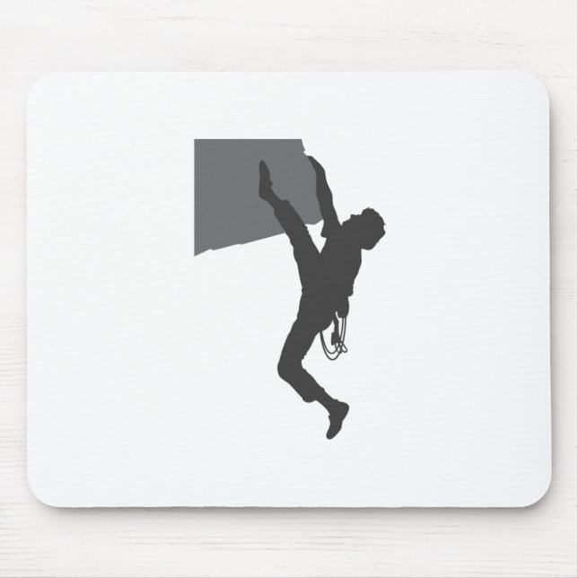 Rock Climber Mousepad (Front)