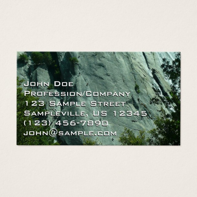 Rock Climbers on El Capitan (Front)