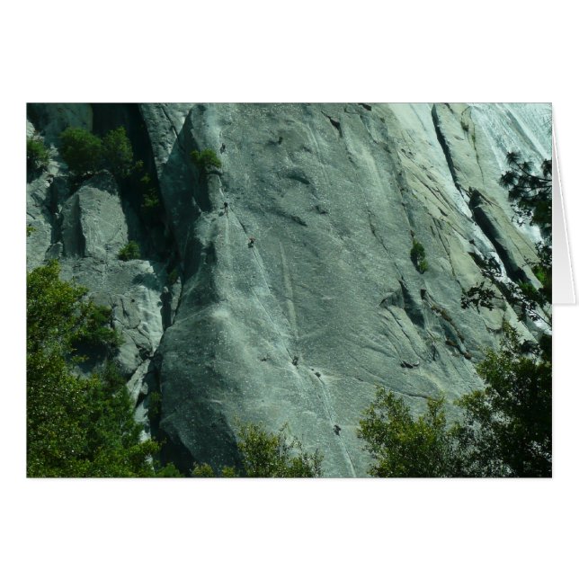 Rock Climbers on El Capitan (Front Horizontal)