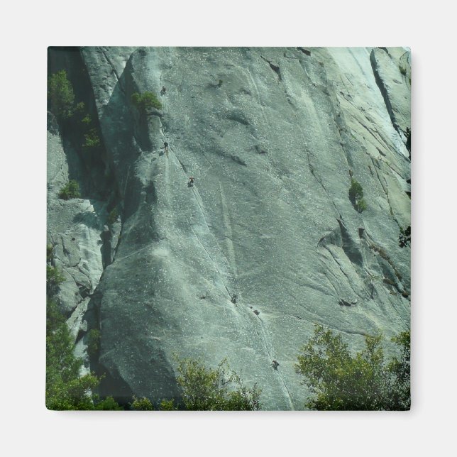 Rock Climbers on El Capitan Magnet (Front)