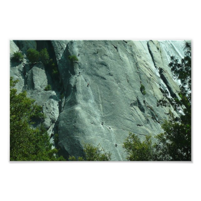 Rock Climbers on El Capitan Photo Print (Front)