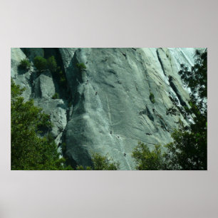 Rock Climbers on El Capitan Poster