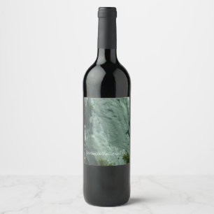 Rock Climbers on El Capitan Wine Label