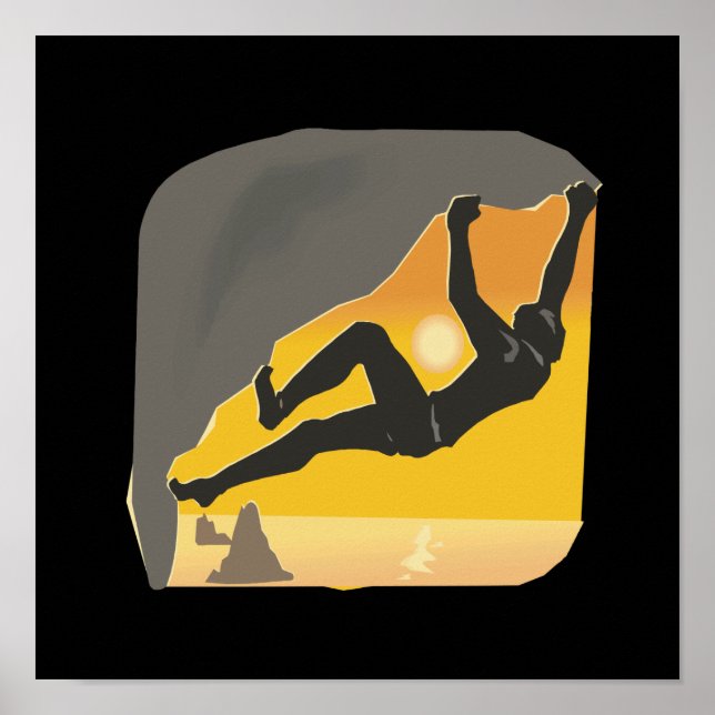 Rock Climbing 2 Poster (Front)