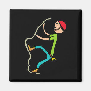 Rock Climbing _8 Magnet