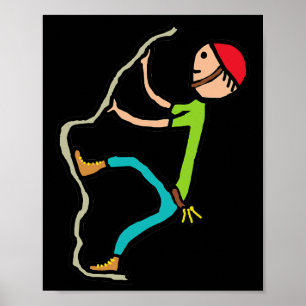 Rock Climbing _8 Poster