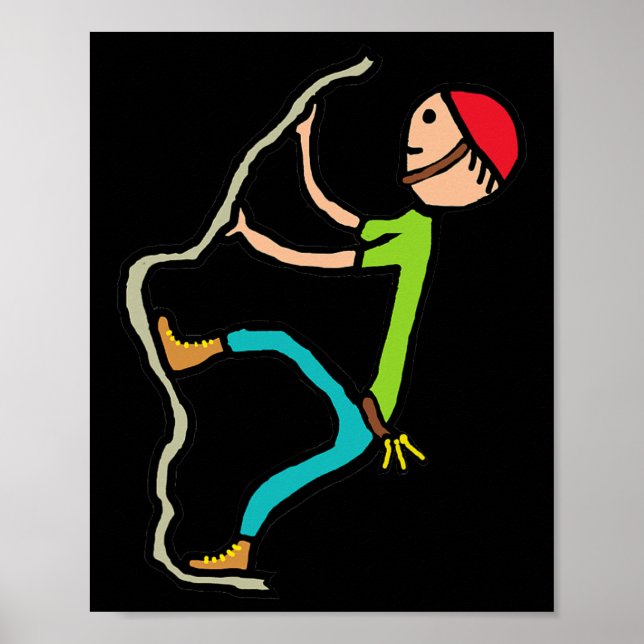 Rock Climbing _8  Poster (Front)
