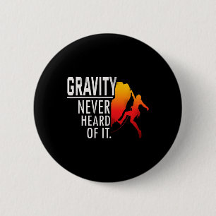 Rock Climbing Adventure Bouldering Outdoor Climber 6 Cm Round Badge