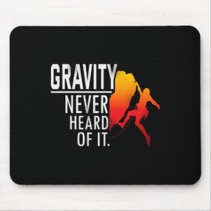 Rock Climbing Adventure Bouldering Outdoor Climber Mouse Pad